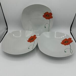 Tabletops Unlimited Gallery Palermo Set of 3 Coupe Soup Bowls